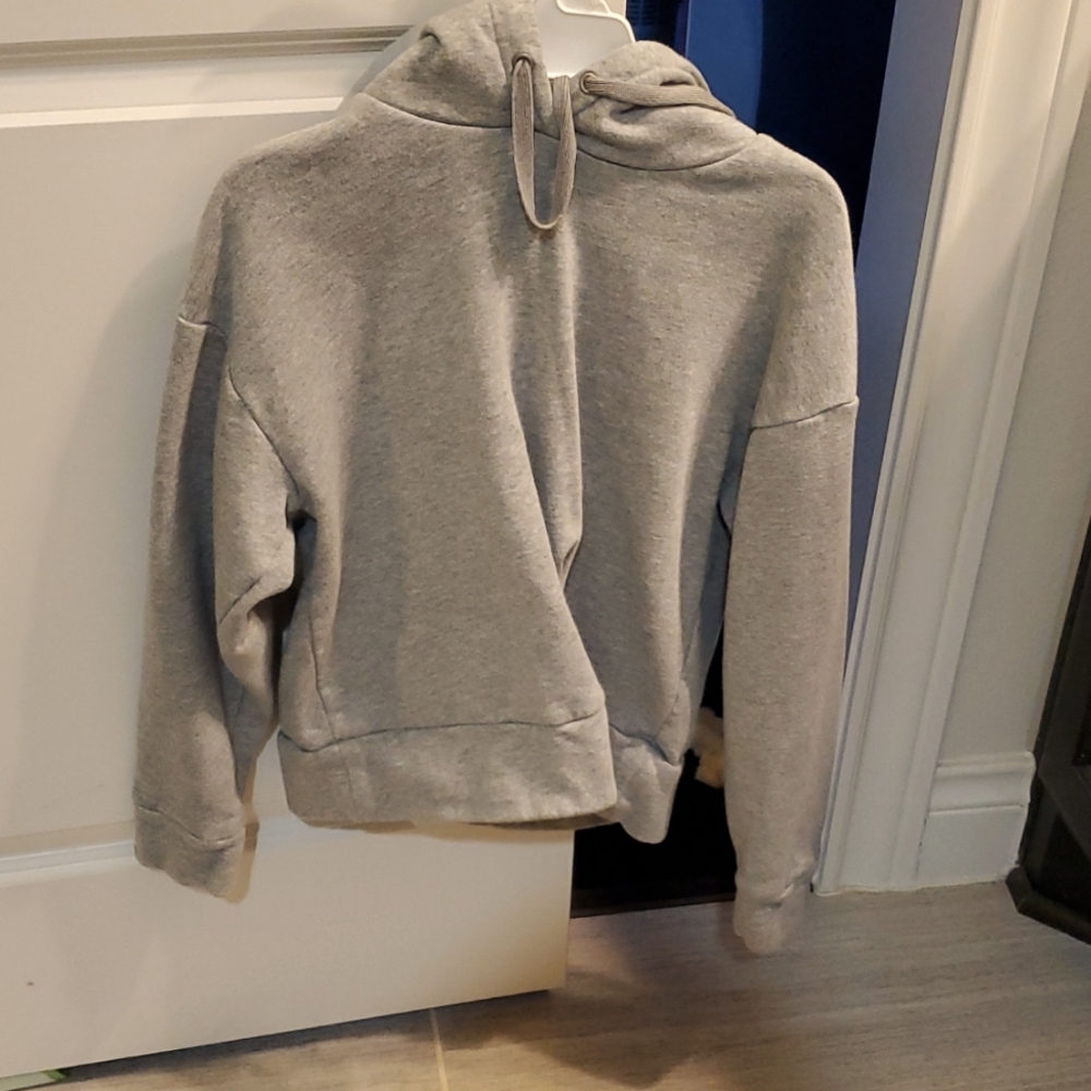 Plain gray banana republic hoodie